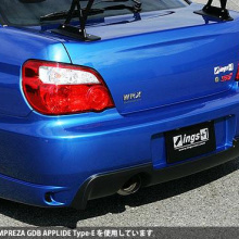 Задний бампер - Обвес Ings +1 на Subaru Impreza WRX GD