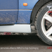 Накладки на пороги - Обвес WALD - Lexus GS 300 (второго поколения) / Toyota Aristo 2.