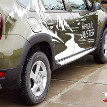 Расширители арок X-Force на Renault Duster 1 (рестайлинг)