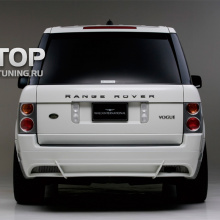 Накладка на задний бампер - обвес WALD на Range Rover 3