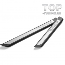 Оригинальные накладки на пороги для Skoda Kodiaq