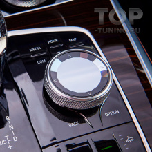 Хрустальная консоль iDRIVE для BMW 8 / X5 / X6 / X7