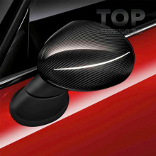 Карбоновые крышки зеркал JCW для MINI F54 / F55 / F56 / F57 / F60