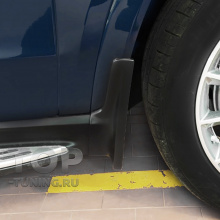 Передние брызговики под пороги-ступени для Mercedes GLE (AMG) V167