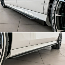 Накладки на пороги F-Project для Mercedes E-class W213