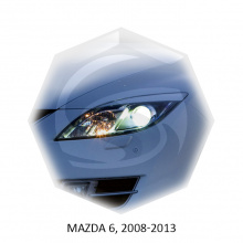 Реснички на фары для Mazda 6 GH