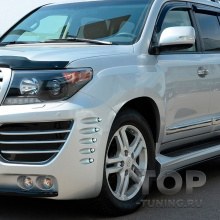 Расширенные передние крылья INVADER для Toyota Land Cruiser 200