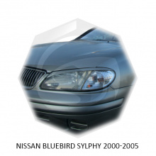 ТЮНИНГ НИССАН BLUEBIRD SYLPHY G10 (2000 - 2005) НАКЛАДКИ GT НА ФАРЫ