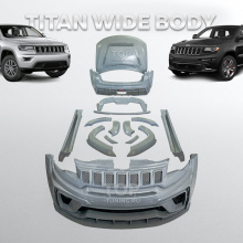 Максимально полный комплект - обвес Titan Wide Body для Grand Cherokee WK2 IV
