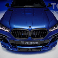 10852 Капот с жабрами Larte Performance для BMW X6 G06