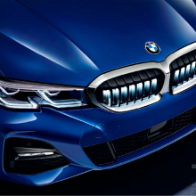 Подсветка Iconic Glow в решетку радиатора BMW 3 G20