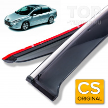 Дефлекторы окон CS Original для Peugeot 307 (седан)