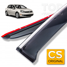 Дефлекторы окон CS Original для Volkswagen Golf 6 (Хетчбек 5 ДВ.)