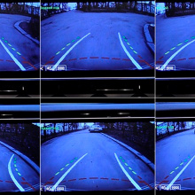Камера заднего вида для Митсубиси Лансер 9 / 10 с динамической разметкой и системой помощи при парковке