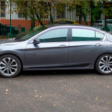 Защитные накладки Bastion на двери для Honda Accord IX (седан)