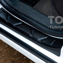 Накладки Bastion на внутренние пороги дверей для Chevrolet Cruze I