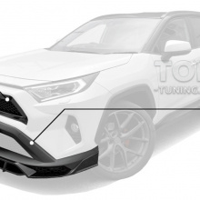 11814 Аэродинамический обвес Renegade для Toyota RAV4