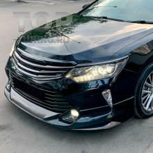 Юбка Modellista на передний бампер Toyota Camry 50 (1-й рест)