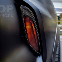 Карбоновые вставки Renegade для заднего бампера BMW X6M F96