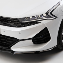 Сплиттер на передний бампер Kia K5; комплектация Style, GT Line, GT Line+
