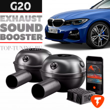 Электронный выхлоп THOR 2.0 на BMW 3 G20, G21, G28
