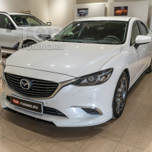 Накладки на передний бампер Apex GT - тюнинг Mazda 6 GJ