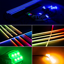 Система многоцветной динамической подсветки салона авто Epic DYNAMIC Light Ambient