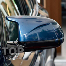 12549 Крышки зеркал в стиле M-Power для BMW G-серии X3 / X5 / X7 (черные)