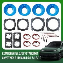 Набор для установки нештатной акустики в двери Lixiang L6 / L7 / L8 / L9