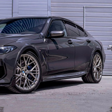 Накладки SCL POWER на пороги — Тюнинг BMW 8 (G16)