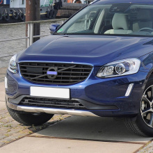 Решетка радиатора Black Thor (под дистроник) для Volvo XC60 (2014-2017)