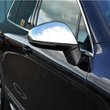 Накладки из нержавеющей стали на зеркала Volkswagen Touareg II (2010-2018)