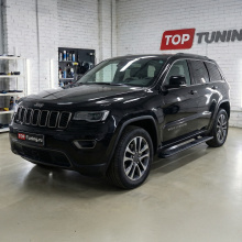 Выдвижные пороги ступени RRS для eep Grand Cherokee WK2 (2013-2022)