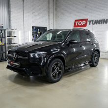 Выдвижные пороги RRS Mercedes-Benz GLE V167 (2018–2023)