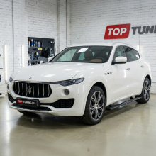 Выдвижные пороги ступени RRS для Maserati Levante (2016+)