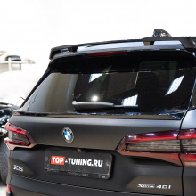 Нижний спойлер PRO GT II на крышку багажника — тюнинг BMW X5 (G05)
