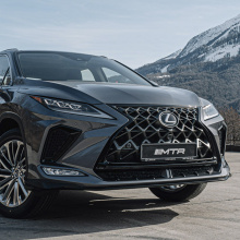 Передний бампер MTR Design (в сборе) для Lexus RX (2019-2022)