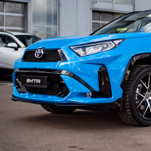 Передний бампер MTR Design (в сборе) для Toyota RAV4 (2018+) (XA50)