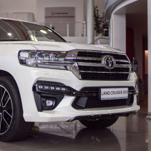 Передний бампер MTR Design (в сборе) для Toyota Land Cruiser 200 (2015-2021. J200)