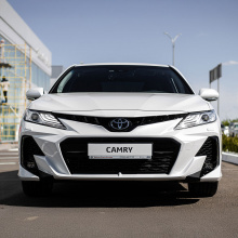 Передний бампер MTR Design (в сборе) для Toyota Camry (2020+, XV70)