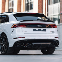 Задний бампер MTR Design (в сборе) для Audi Q8 (4M80, 2018-2023)