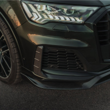Карбоновые боковые накладки MTR Design для переднего бампера Audi Q7 S-Line / SQ7 (4M, 2019-2024)