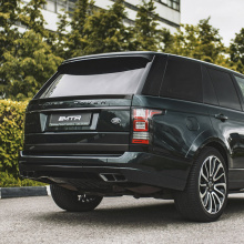Задний бампер MTR Design с насадками для Land Rover Range Rover (2012-2017, L405)