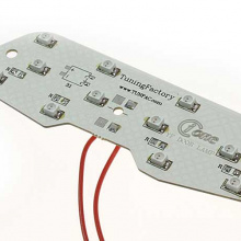 Стайлинг Хендай Соната 6 - светодиодные модули для подсветки дверей - комплект 2 шт. - производитель Ione