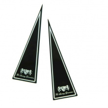 Накладки задних стоек Art-X Luxury Generation на Kia Soul 1 поколение