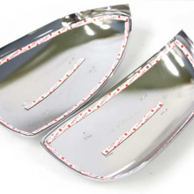 Стайлинг Киа Пиканто 2 - молдинг боковых зеркал заднего вида хромированный - от компании Auto Clover - комплект 2 штуки.