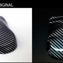 Стайлинг Киа Спортейдж 3 - накладки на центральные стойки с 3Д самосветящейся голограммой - от ателье ArtX.