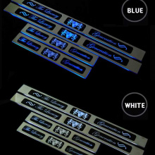 Накладки на пороги с подсветкой Luxury Generation - Тюнинг Киа Спортейдж 3 - Новый кузов.
