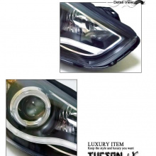 Тюнинг оптика для Хендай ix35 - передние светодиодные фары.