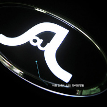 Эмблема Kia Soul с LED подсветкой